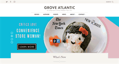 Desktop Screenshot of groveatlantic.com